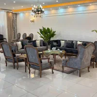 مبل کویین فرانسوی تئو|مبلمان خانگی و میز عسلی|مشکین‌دشت, |دیوار