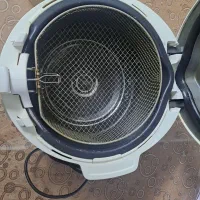 سرخ کن تفال اصل با ظرف جدا کننده روغن|اجاق گاز و لوازم برقی پخت‌وپز|بومهن, |دیوار