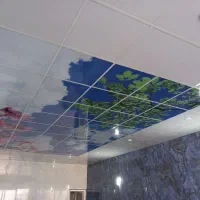 سقف کاذب تایل گچی فروش نصب مستقیم کناف
