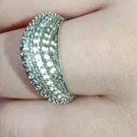 انگشتر  نقره  ایتالیایی
