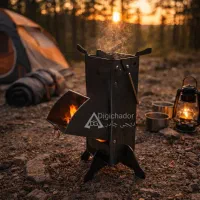 منقل هیزمی اجاق کمپ طبیعت گردی تولیدی دیجی چادر