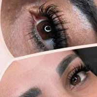 کاشت مژه اسپایکی و کلاسیک،لیفت و لمینت مژه و ابرو
