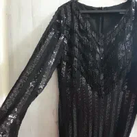 لباس مجلسی مشکی شیک سایز ۵۲|لباس|گلستان (تهران), |دیوار