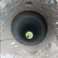 مغنی چاه آب فاضلاب جا  ستون