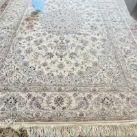 فرش دستباف ابرشیم ۹لا نایین نو نو|فرش|اصفهان, خانه اصفهان|دیوار