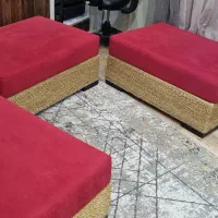 مبل پاف حصیری