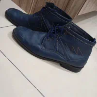 نیم بوت چرم سایز ۴۴معاوظه با قناری|کیف، کفش، کمربند|محمدشهر, محمدشهر|دیوار