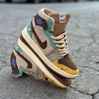 کتونی نایک جردن وودو ساقدار سفید کرم سبز Nike کفش|کیف، کفش، کمربند|تهران, تاکسیرانی|دیوار