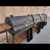 باربیکیو سایز بزرگ کوچک سنگی چودنی گازی