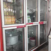 یخچال فروشگاهی ویترینی و 6 درب