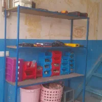 قفسه ۴ طبقه ی تعمیرگاهی و یدکی