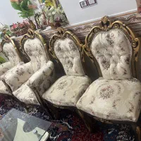 سرویس کامل مبل سلطنتی ۹ نفره|مبلمان خانگی و میز عسلی|شاهرود, |دیوار