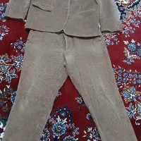 کت و شلوار سایز ۴۴ جنس مخمل کبریتی