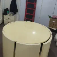 نهار خوری 6 نفره + صندلی کودک