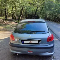 پژو 206|خودرو سواری و وانت|اصفهان, براآن شمالی|دیوار