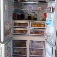 یخچال فریزر چهار درب تکنو سان|یخچال و فریزر|طرقبه, |دیوار