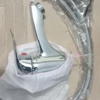 شیر روشویی وشیر دیواری.شیلنگ فلزی