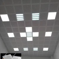 سقف کاذب کناف تایل 60*60 پی وی سی سوراخدار کمپارس|خدمات پیشه و مهارت|علی‌آباد کتول, |دیوار
