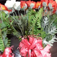 دسته گل برای مراسم|گل مصنوعی|بابل, |دیوار