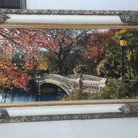 تابلو فرش منظره شیک مناسب جهیزیه|تابلو فرش|مشهد, طبرسی شمالی|دیوار