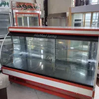 یخچال شیشه خم ۲متری مشهدسرما باموتورفابریک باضمانت