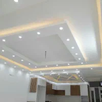 کناف سقف کاذب کاغذدیواری ماربل شیت کشسان