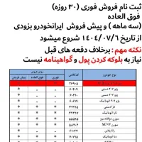 ثبت نام ایرانخودرو پس از مدت ها بدون نیاز به پول