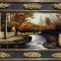 تابلو فرش ماشینی