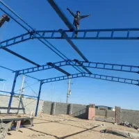 ساخت نصب وجوشکاری سوله سبک وصنعتی پوشش ورق سوله