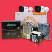 پک 2ip هارد+سوییچ+دستگاه ضبط+دوربین مداربستهip