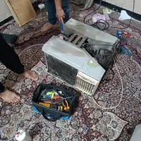 سرویس وتعمیر .نصب کولر گازی  اسپیلت و پنجره‌ای|خدمات پیشه و مهارت|بندرعباس, |دیوار