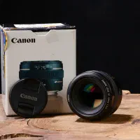 لنز ۵۰ canon f1.4|دوربین عکاسی و فیلم‌برداری|بندر انزلی, تهران|دیوار
