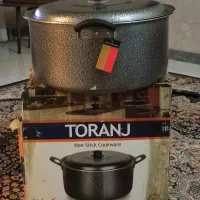 قابلمه تفلون سایز 46 کاملا نو