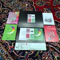 ۳ ست تمبر و پستال یادبود|کلکسیون سکه، تمبر، اسکناس|کیش, |دیوار