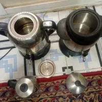 کتری سماور برقی استیل خارجی اتومات سالم و تمیز|سماور، چای‌ساز، قهوه‌ساز|اصفهان, شیخ اشراق|دیوار