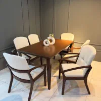ست ۶نفره میز غذا خوری مدل بهار لند