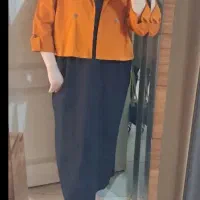 مانتو کت . کت سارافون همگی شیک نو