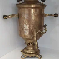 سماور زغالی کنده کاری