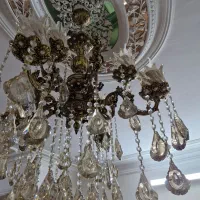 لوستر ۸شاخه برنجی در حد۲عدد|لوستر و چراغ آویز|قم, پردیسان|دیوار