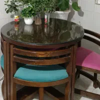 میز نهارخوری چهار نفره کم جا