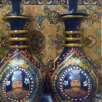تنگ سرمه ای عتیقه.کشکول.قهوه خوری.|کلکسیون اشیاء عتیقه|تهران, اقدسیه|دیوار
