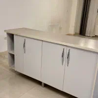 کابینت MDF کامل آشپزخانه با هود و لوستر|کتابخانه، شلف، قفسه‌های دیواری|شیراز, شهرک امیر کبیر|دیوار