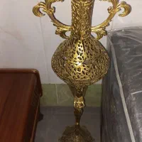 دوعدد گلدان برنز کنار سالنی یک متری|صنایع دستی و سایر لوازم تزئینی|قم, باسکول|دیوار