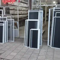 تولید درب وپنجره دوجداره توری کشویی شیشه بالکنی