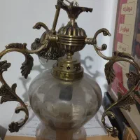 لوستر 8  شاخه برنز|لوستر و چراغ آویز|دورود, |دیوار