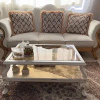 مبلمان استیل به همراه نهارخوری