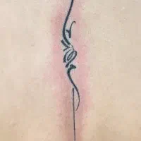 آموزش تتو بدن و مدل تتو بدن خانم|خدمات آرایشگری و زیبایی|گرمدره, |دیوار