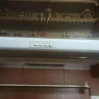 کابینت کامل بالا و‌پایین  با هود و سینک.