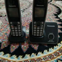 گوشی تلفن دوقلو بی سیم پاناسونیک|تلفن رومیزی|اصفهان, ارزنان|دیوار