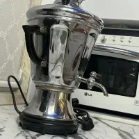 سماور برقی استیل قدیمی شیش لیتری
